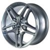 AMG 5 Twin Spoke [212-18] Himalaya Grey with High Sheen Wheel Img 2
