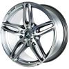 AMG 5 Twin Spoke [213-19] Himalaya Grey with High Sheen Wheel Img 2