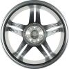 AMG 5 Twin Spoke [213-19] Himalaya Grey with High Sheen Wheel Img 3