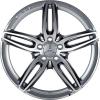AMG 5 Twin Spoke [213-19] Himalaya Grey with High Sheen Wheel Img 1