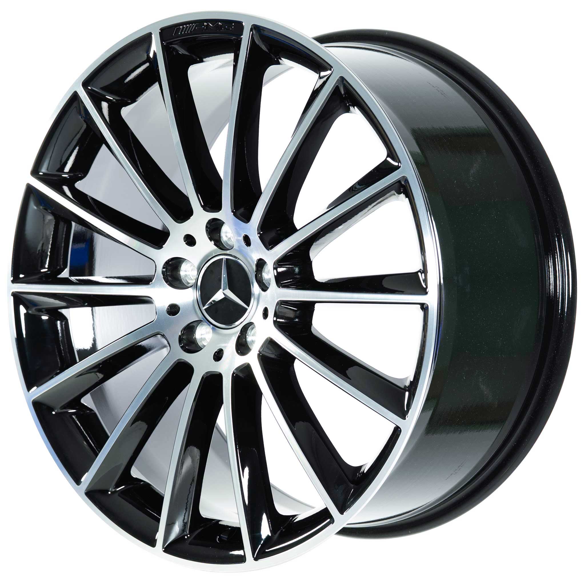 AMG Multispoke [213-20] Gloss Black with High Sheen Alloy Wheel Product Image #2
