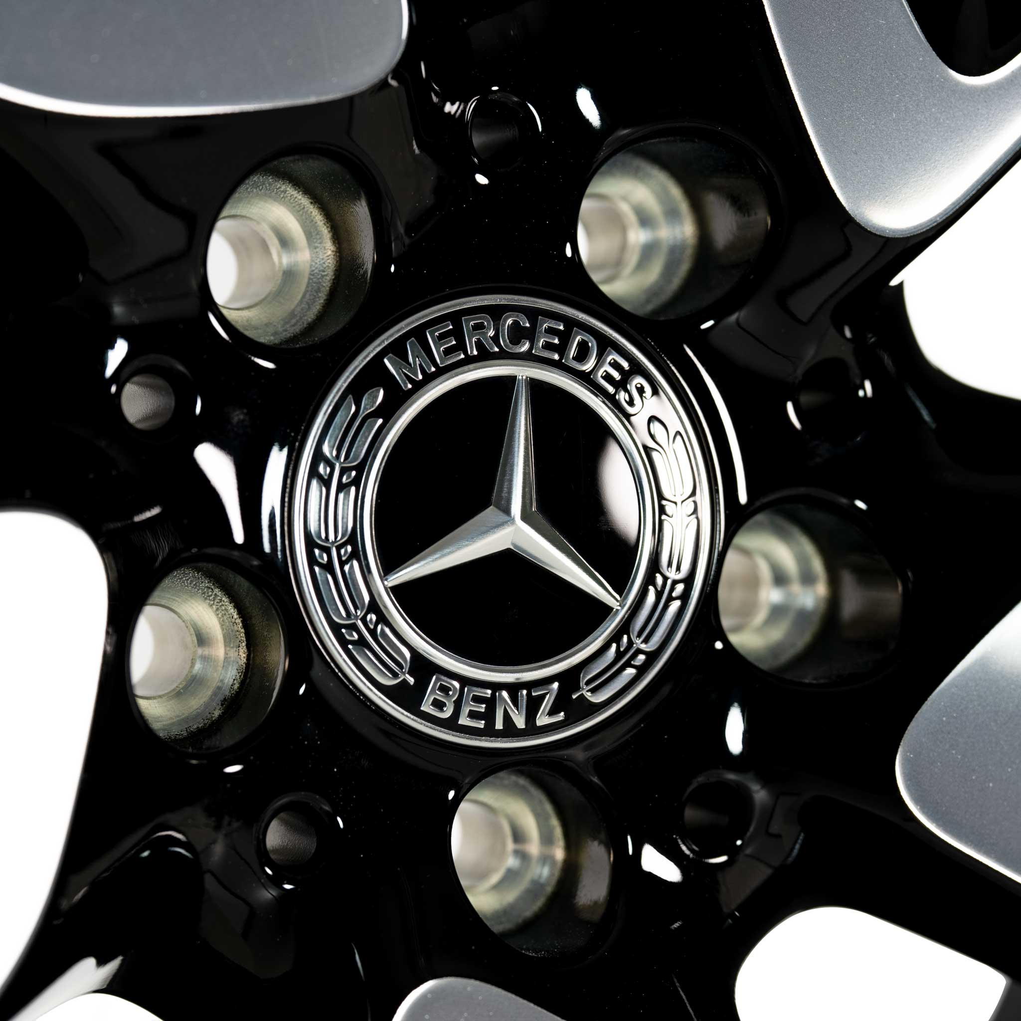 AMG 5 Twin Spoke [213-20] Gloss Black with High Sheen Alloy Wheel Product Image #4