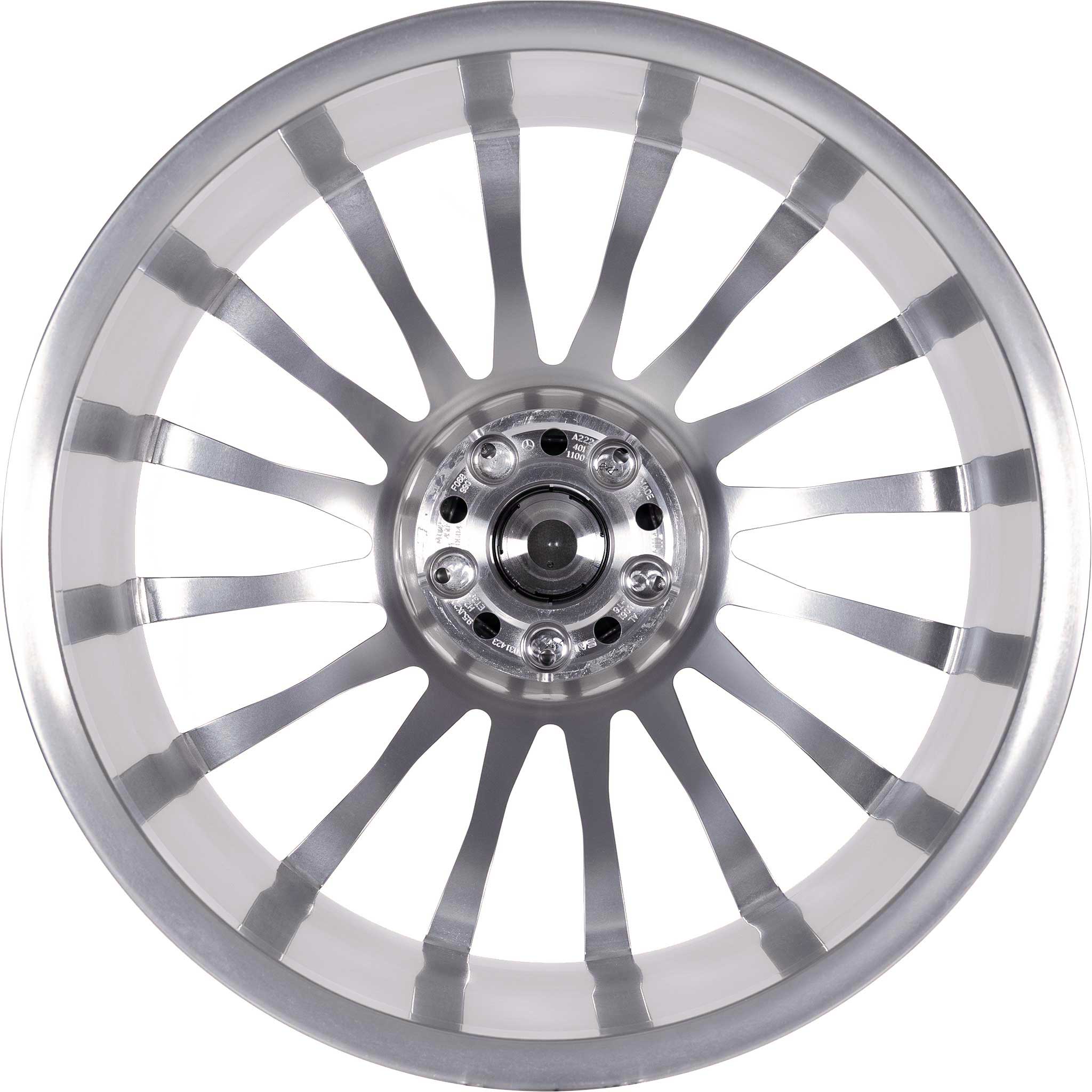 AMG Multispoke [222-20] Clear Lacquer with High Sheen (Forged) Alloy Wheel Product Image #3