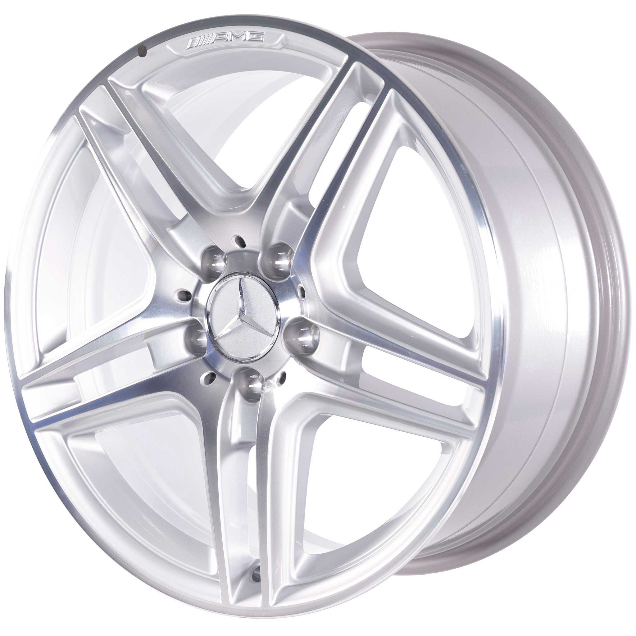 AMG IV [207-18] Standard Silver with High Sheen Alloy Wheel Product Image #2