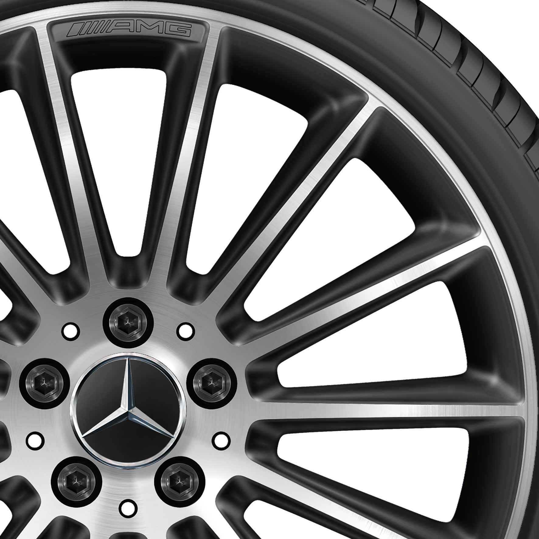 AMG Multispoke [118-19] Gloss Black with High Sheen Alloy Wheel Product Image #2