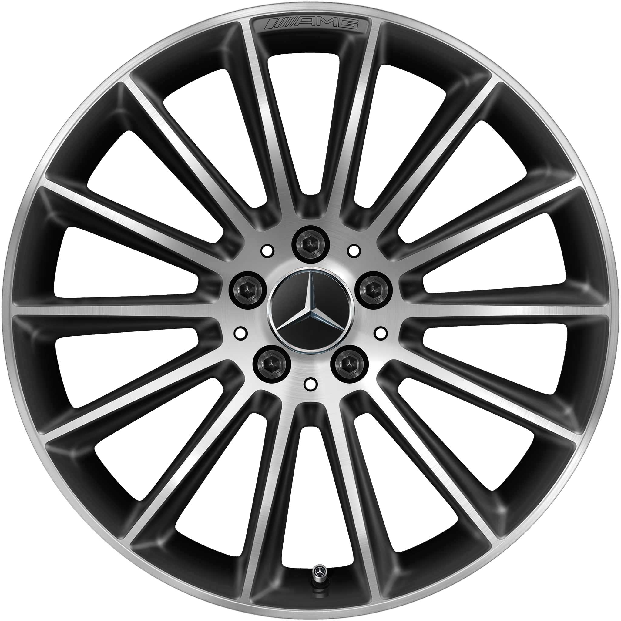 AMG Multispoke [118-19] Gloss Black with High Sheen Alloy Wheel Product Image #1