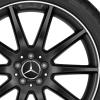 AMG 10 Spoke [156-20] Matt Black with High Sheen Wheel Img 2