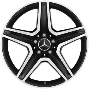 AMG 5 Spoke [156-19] Gloss Black with High Sheen Alloy Wheel - Sizes 19in