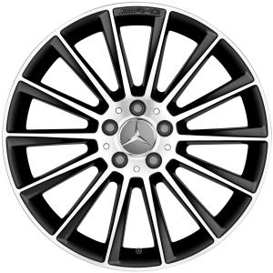 AMG Multispoke [156-19] Gloss Black with High Sheen Alloy Wheel - Sizes 19in