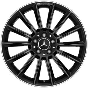 AMG Multispoke [156-19] Gloss Black with High Sheen Rim Edge Alloy Wheel - Sizes 19in