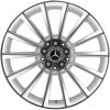 AMG Multispoke [156-19] Snow White with High Sheen Wheel Img 1