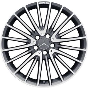 AMG Multispoke [156-20] Himalaya Grey with High Sheen Alloy Wheel - Sizes 20in