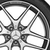 AMG 5 Twin Spoke [156-19] Himalaya Grey with High Sheen Wheel Img 2