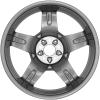 AMG 5 Spoke [166-20] Himalaya Grey with High Sheen Wheel Img 3