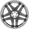 AMG 5 Twin Spoke [166-21] Himalaya Grey with High Sheen Wheel Img 3