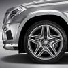 AMG 5 Twin Spoke [166-21] Himalaya Grey with High Sheen Wheel Img 4
