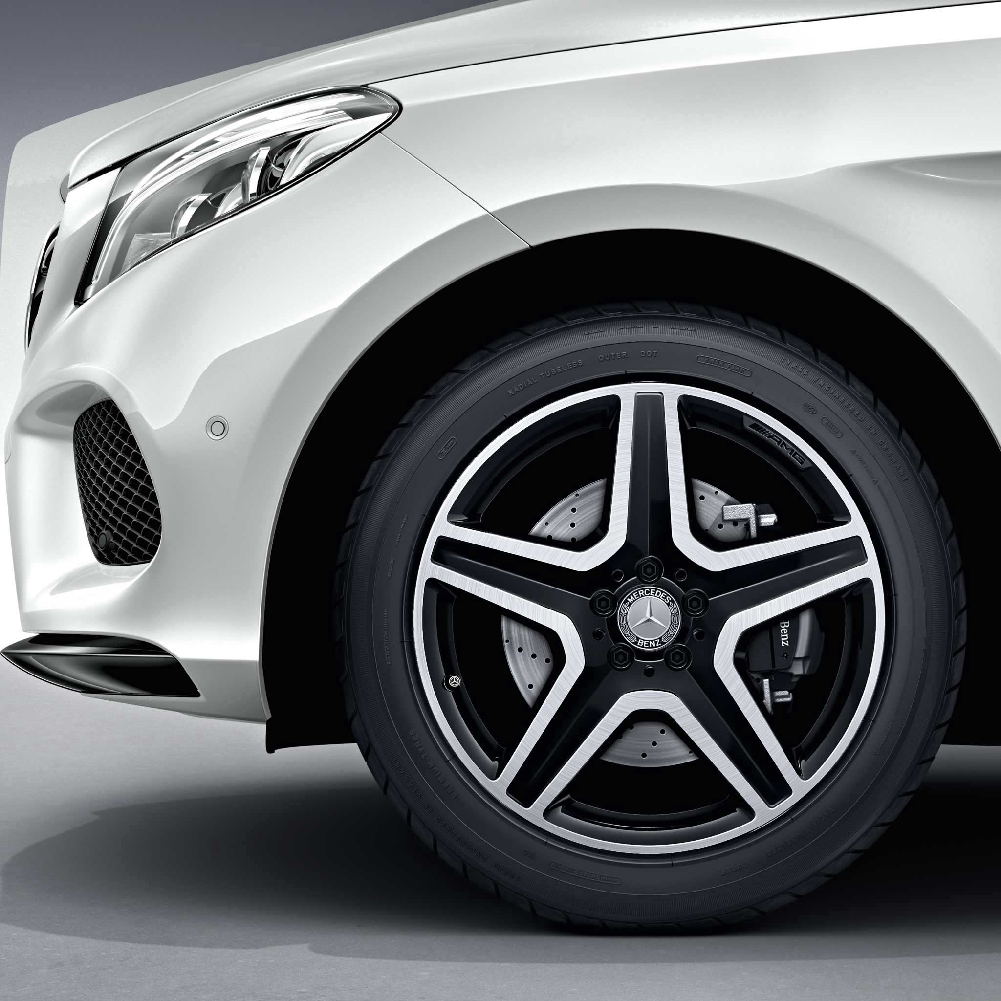 AMG 5 Spoke [166-20] Gloss Black with High Sheen Alloy Wheel Product Image #2