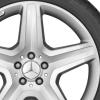 AMG 5 Spoke [166-20] Standard Silver with High Sheen Wheel Img 2