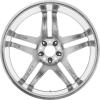 AMG 5 Twin Spoke [166-21] Clear Lacquer with High Sheen Wheel Img 3