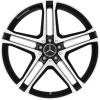 AMG 5 Twin Spoke [166-21] Gloss Black with High Sheen Wheel Img 1