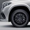 AMG Cross Spoke [166-21] Matt Black with High Sheen Rim Edge Wheel Img 3