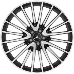 AMG Multispoke [166-22] Gloss Black with High Sheen Alloy Wheel - Sizes 22in