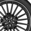 AMG Multispoke [166-22] Matt Black with High Sheen Rim Edge Wheel Img 2