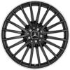 AMG Multispoke [166-22] Matt Black with High Sheen Rim Edge Wheel Img 1
