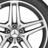 AMG 5 Twin Spoke [166-21] Himalaya Grey with High Sheen Wheel Img 2