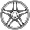 AMG 5 Twin Spoke [166-21] Himalaya Grey with High Sheen Wheel Img 3
