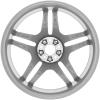 AMG 5 Twin Spoke [166-21] Standard Silver with High Sheen Wheel Img 3