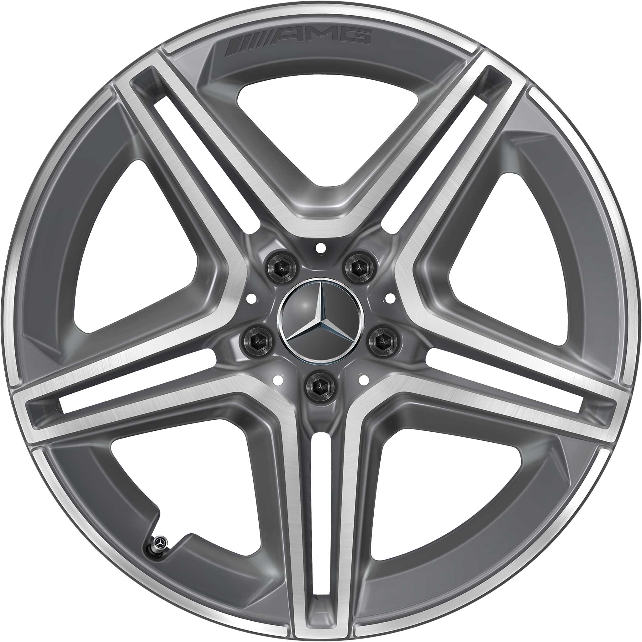 AMG 5 Double Spoke [167-20] Tremolite Metallic with High Sheen Alloy Wheel Product Image #1