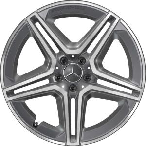 AMG 5 Double Spoke [167-20] Tremolite Metallic with High Sheen Alloy Wheel - Sizes 20in