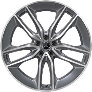 AMG 5 Double Spoke [167-22] Tremolite Metallic with High Sheen Alloy Wheel - Sizes 22in
