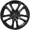 AMG 5 Double Spoke [167-22] Gloss Black with High Sheen Rim Edge Wheel Img 1