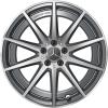 AMG 10 Spoke [167-20] Tantalite Grey with High Sheen Wheel Img 1