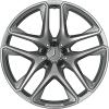 AMG 5 Double Spoke [167-21] Himalaya Grey with High Sheen Wheel Img 1
