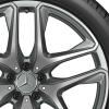 AMG 5 Double Spoke [167-21] Himalaya Grey with High Sheen Wheel Img 2