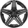 AMG 5 Twin Spoke [167-21] Gloss Black with High Sheen Wheel Img 1