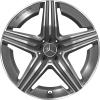 AMG 5 Twin Spoke [167-21] Tantalite Grey with High Sheen Wheel Img 1