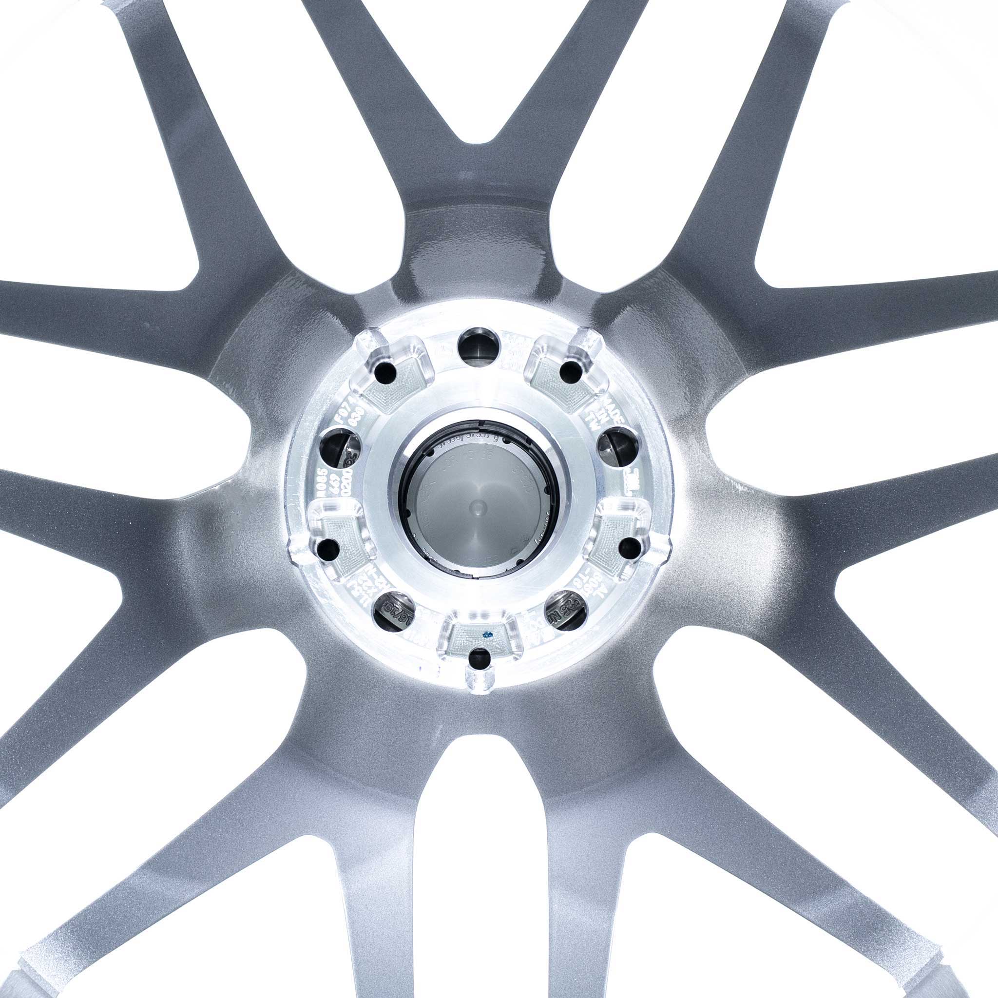 AMG Cross Spoke [167-22] Himalaya Grey with High Sheen (Forged) Alloy Wheel Product Image #3
