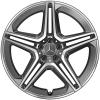 AMG 5 Double Spoke [167-21] Tantalite Grey with High Sheen Wheel Img 1