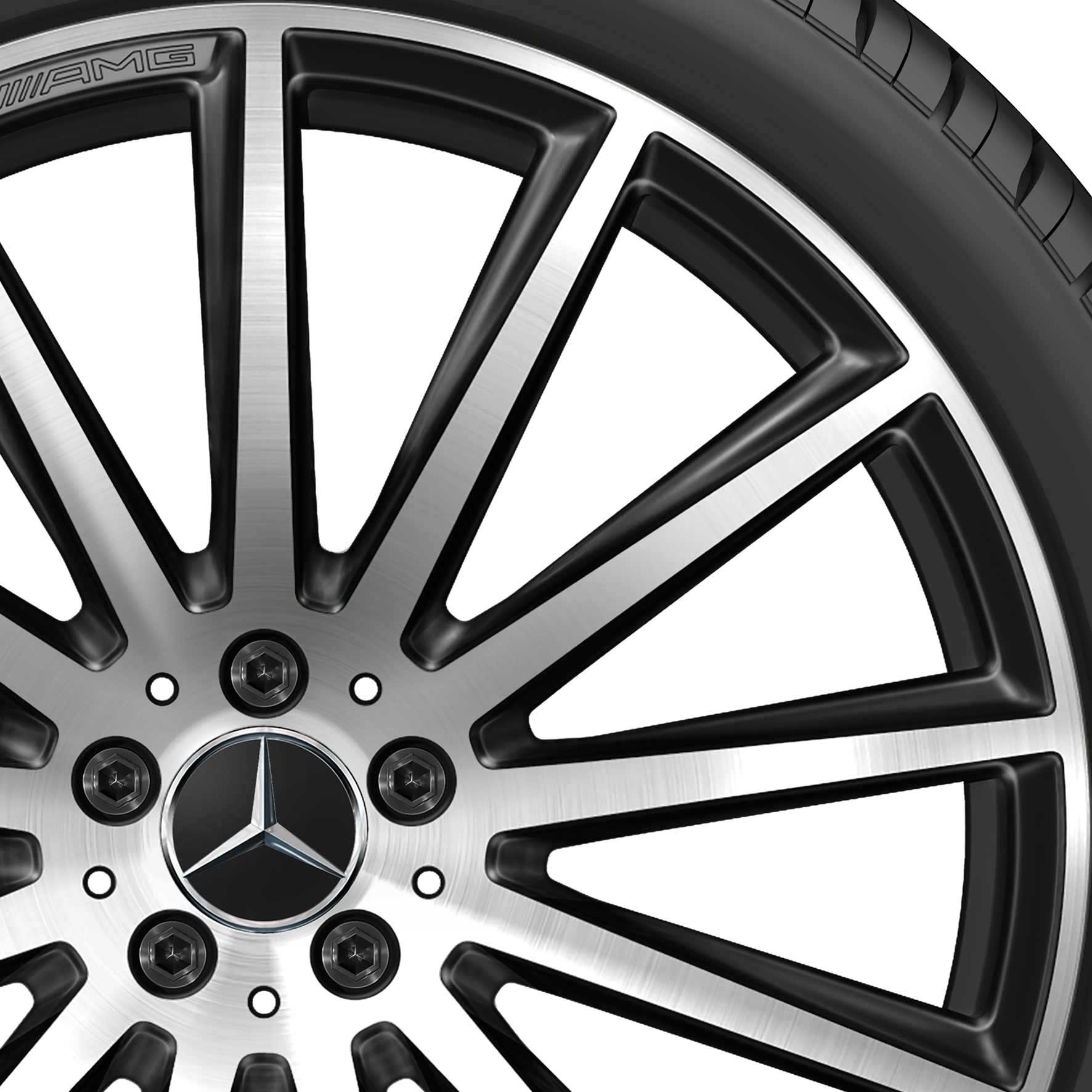 AMG Multispoke [167-22] Gloss Back with High Sheen Alloy Wheel Product Image #2