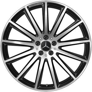 AMG Multispoke [167-22] Gloss Back with High Sheen Alloy Wheel - Sizes 22in