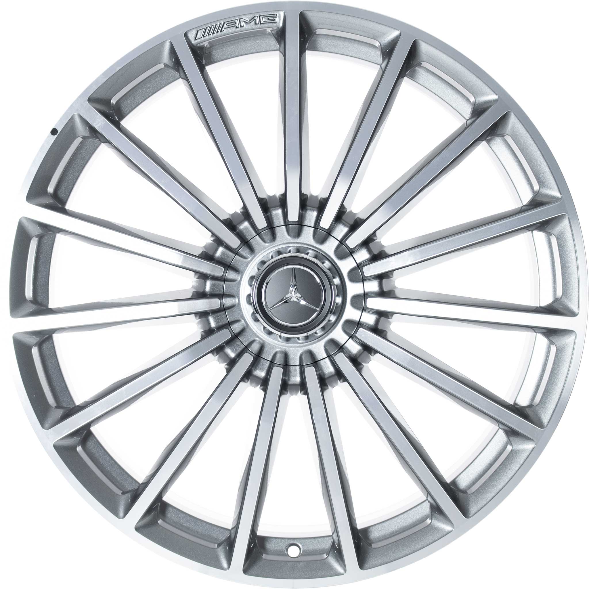 AMG Multispoke [167-22] Himalaya Grey with High Sheen Alloy Wheel Product Image #1