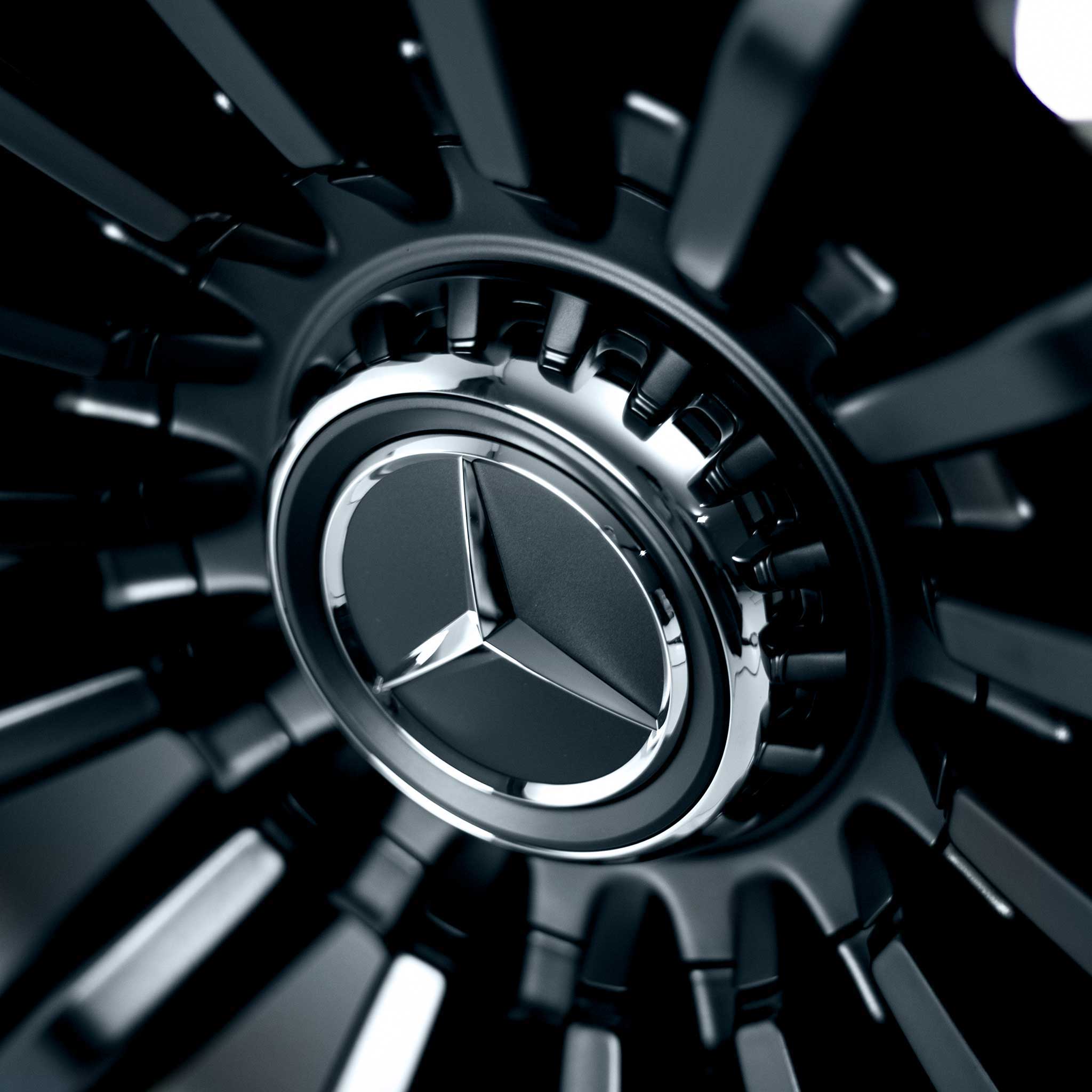 AMG Multispoke [167-22] Matt Black with High Sheen Rim Edge Alloy Wheel Product Image #4