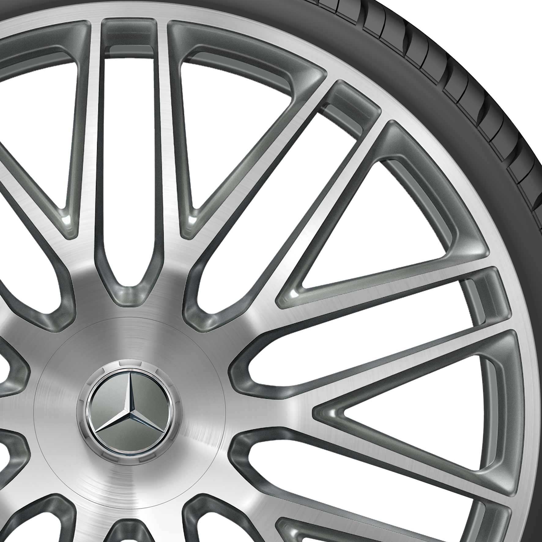 AMG 10 Y Spoke [167-23] Himalaya Grey with High Sheen (Forged) Alloy Wheel Product Image #2