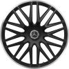 AMG 10 Y Spoke [167-23] Matt Black with High Sheen Rim Edge (Forged) Wheel Img 1