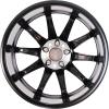 AMG 10 Spoke [172-18] Gloss Black with Ember Red Rim Edge Wheel Img 3