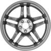 AMG 5 Twin Spoke [176-18] Himalaya Grey with High Sheen Wheel Img 3